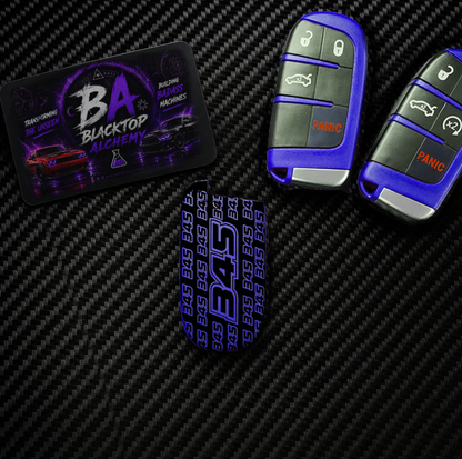 345 Patterned Mopar Key Fob Shell